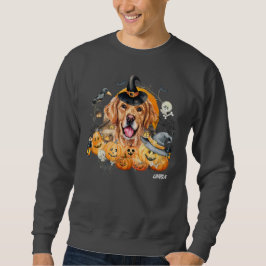 Leuke Hond Custom Golden Retriever Halloween Trui