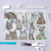 Leuke Hond en Kat Assortiment Weefsel Papier (Craft)