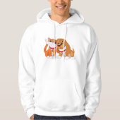 Leuke Hond En Kat Mannen Hoodie (Voorkant)