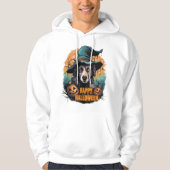 Leuke hond Halloween feest Hoodie (Voorkant)