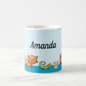 Leuke Hond Kat Pet Gepersonaliseerd Koffiemok (Center)