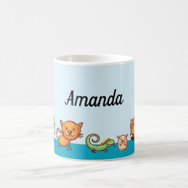 Leuke Hond Kat Pet Gepersonaliseerd Koffiemok