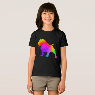 Leuke hond liefhebber eigenaar tie dye Pitbull  Tri-Blend Shirt