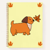 Leuke hond 🤎🍪🍁 notitieboek (Voorkant)