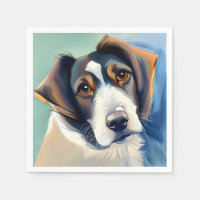 Leuke hond schets portret