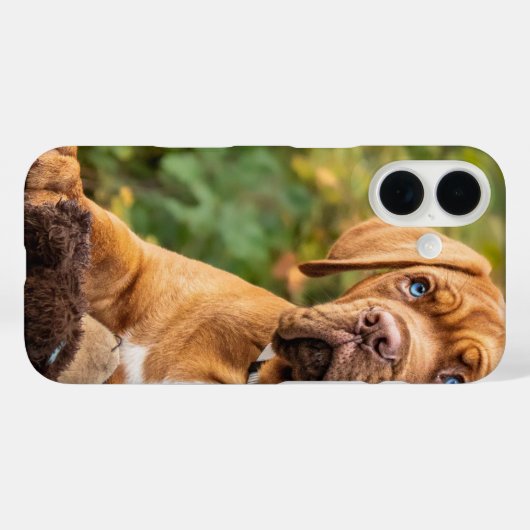 Leuke Hond Telefoon Case (Achterkant (horizontaal))