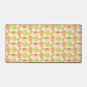 Leuke hond traktaties en speelgoed patroon ontwerp bureaumat (Voorkant)