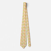 Leuke hond traktaties en speelgoed patroon ontwerp stropdas (Voorkant)