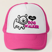 Leuke Hond Walking Service Hond Walker Business Trucker Pet (Voorkant)