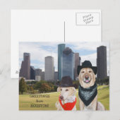 Leuke Honden/de Groeten van het Laboratorium van Briefkaart (Voorkant / Achterkant)