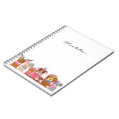 Leuke honden in de winternaam notitieboek (Linkerzijde)