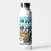 Leuke hondengezichten | Hondenliefhebber Pun Waterfles (Links)