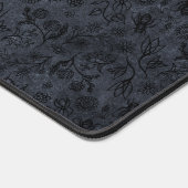 Leuke Honey Bee Floral Boho Trendy Neutral Grey Bureaumat (Hoek)