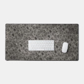 Leuke Honey Bee Floral Boho Trendy Neutral Grey Bureaumat (Keyboard & Muis)