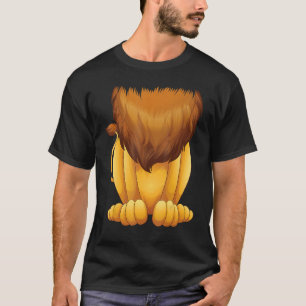 Leuke Hoofdloze Leeuw Kostuum Halloween Groot Kat T-shirt