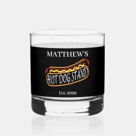 Leuke Hot Dog Stand Drinkware Rocks Whisky Glas