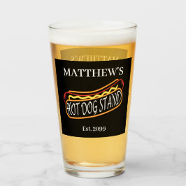 Leuke Hot Dog Stand Drinkware Soda Bier Pint Glas