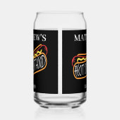 Leuke Hot Dog Stand Drinkware Soda Tumblers Bril Blikvorm Glas (Rechts)