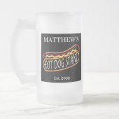 Leuke Hot Dog Stand Drinkware Soda Tumblers Bril Matglas Bierpul (Links)