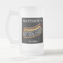 Leuke Hot Dog Stand Drinkware Soda Tumblers Bril