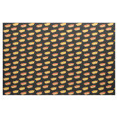Leuke Hot Dogs Polka Dots Stof (Fat Quarter)