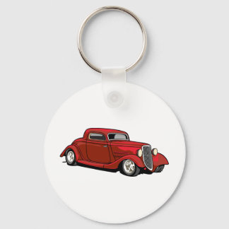 Leuke Hot Rod Sleutelhanger