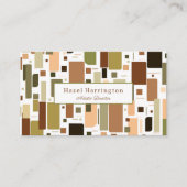 Leuke HQ Code Retro Visitekaartje Mid Century Mode (Voorkant)