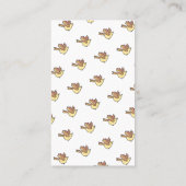 Leuke huis zorgverlener diensten visitekaartje (Achterkant)