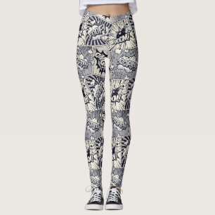 Leuke Humor Comic Cartoon Speech Balloons Graphic Leggings
