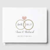 leuke huwelijksberichten gastenboek (Voorkant)
