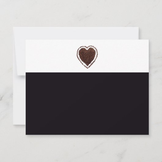 Leuke huwelijksuitnodiging bewaar de datum bruid e kaart (Achterkant)