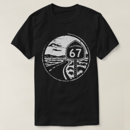 Leuke Hwy 67 - Cool California Grunge Zes Zeven T-shirt
