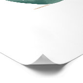 Leuke Hygge Hot Chocolate Mokken Keuken Poster (Hoek)