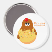 Leuke Ice Cream Sundae Magneet (Voorkant / Achterkant)