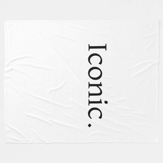 Leuke iconische deken (Voorkant (Horizontaal))