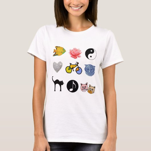 Leuke ideeën voor meisjes t-shirt (Voorkant)