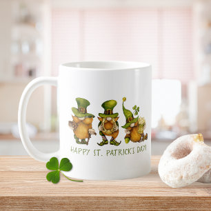Leuke Ierse kabouters Fijne St. Patrick's Dag Koffiemok
