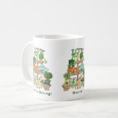 Leuke Ierse prullaria standaard Aangepaste St. Pat Koffiemok (Voorkant links)