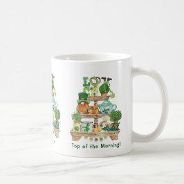 Leuke Ierse prullaria standaard Aangepaste St. Pat Koffiemok