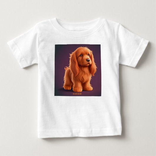 Leuke Ierse setter hond (Voorkant)