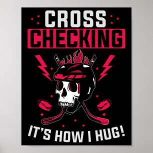 Leuke ijshockey ijshockey lover coach poster
