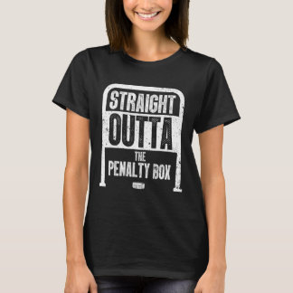Leuke ijshockey kunst voor mannen vrouwen ijshocke t-shirt