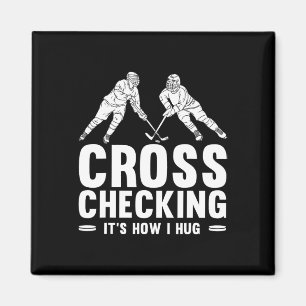 Leuke ijshockey kunst voor mannen vrouwen Kinder i Magneet