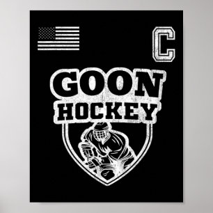 Leuke ijshockey - Team Goon Captain Poster