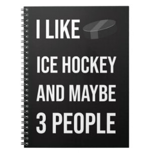 Leuke ijshockeycadeaus aandenken sportteam sportie notitieboek