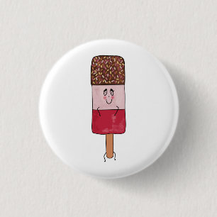 Leuke ijslolly-thema ronde button 3,2 cm