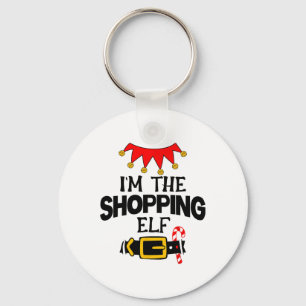 Leuke ik ben de kerstman elf kostuums kerst famili sleutelhanger