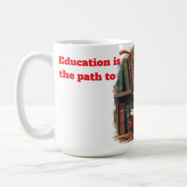 Leuke illustratie koffiemok