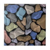 Leuke illustratie van stenen voor badkamer Kleurri Tegeltje (Voorkant)