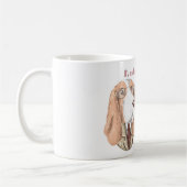 Leuke ingenieurs leven - Coon hound hond in Tweeds Koffiemok (Links)